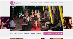 Desktop Screenshot of lulusmodels.com.au